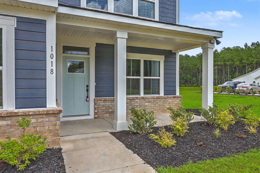 Exterior details and patio area of a home in , Ridgeville (Image 34). Exterior details and patio area of a home in , Ridgeville (Image 34).