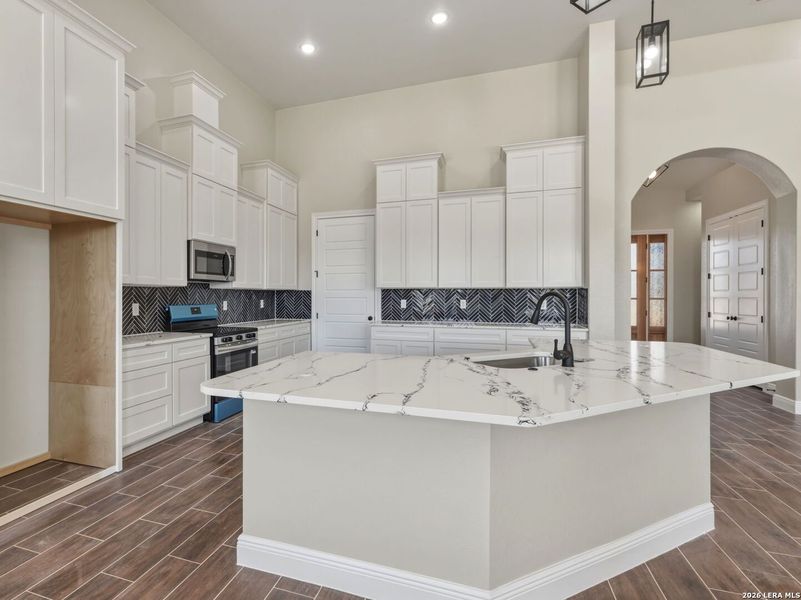 Furnished interior view inside a new home in , Lytle (Image 6).