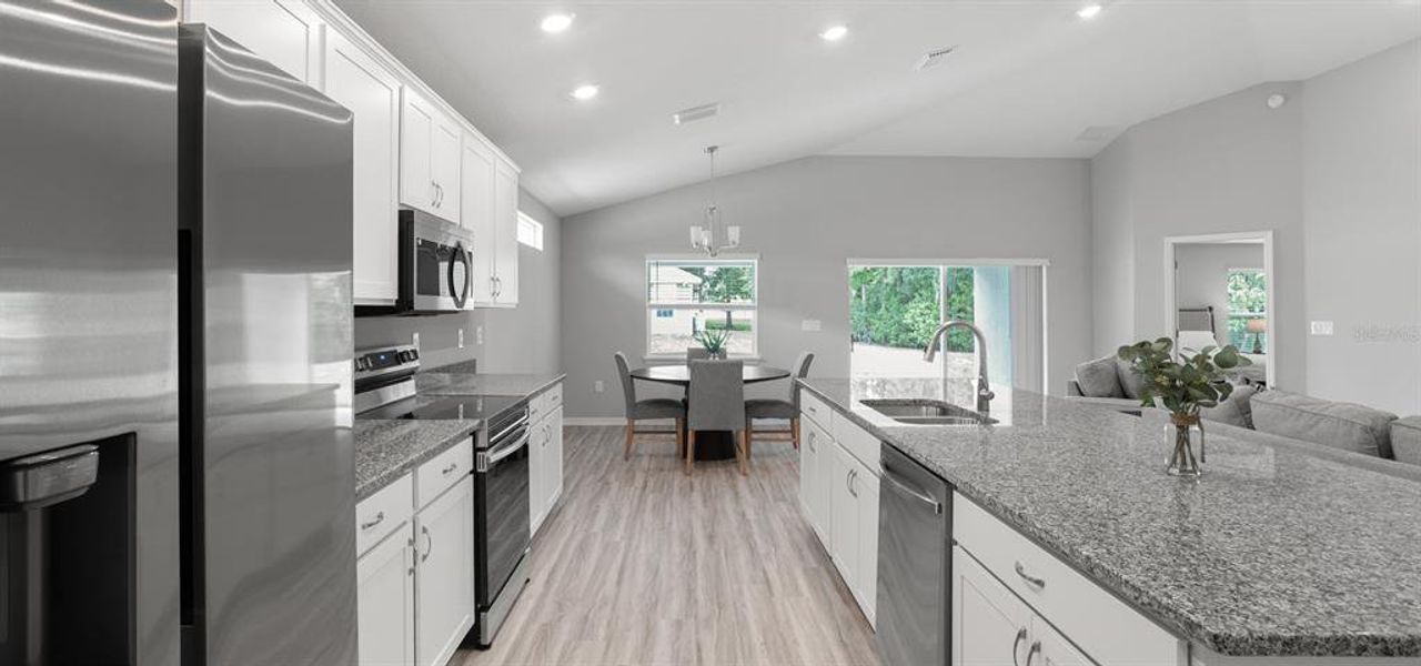 Furnished interior view inside a new home in Vista Trace, Belleview (Image 6).