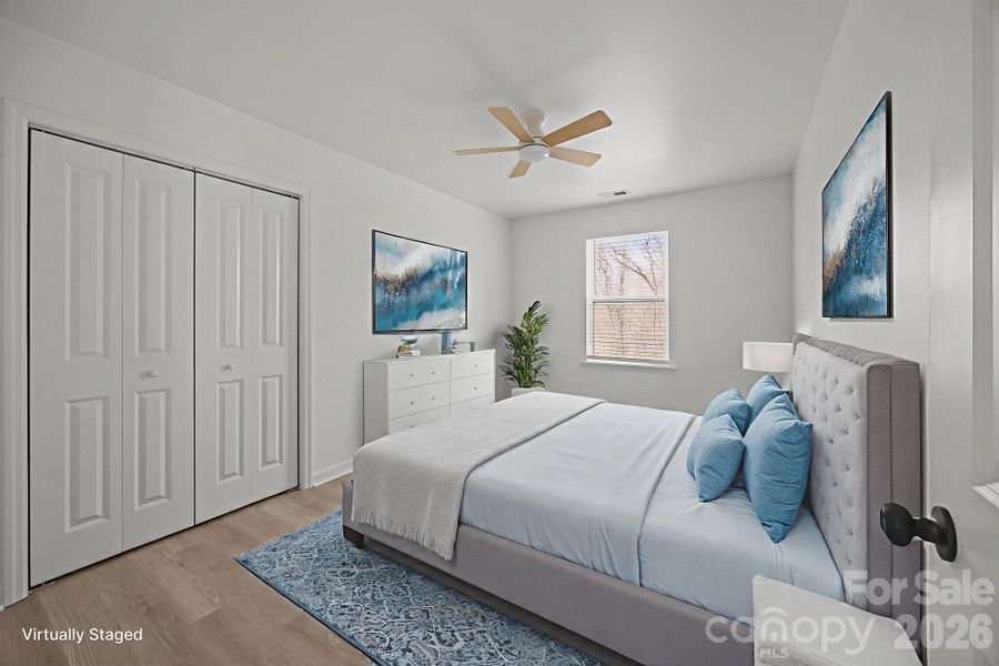 Virtually Staged - Bedroom 3