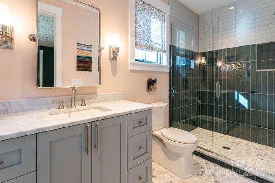 Furnished interior view inside a new home in , Sylva (Image 12).