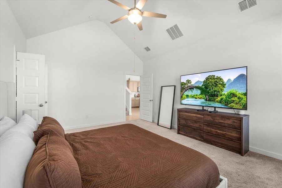 Furnished interior view inside a new home in , Fort Worth (Image 31).