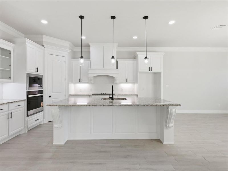 Furnished interior view inside a new home in , Granbury (Image 13). Furnished interior view inside a new home in , Granbury (Image 13).