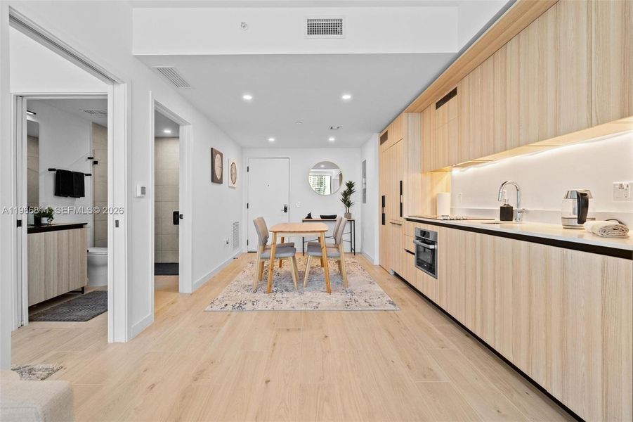 Furnished interior view inside a new home in , Miami (Image 45).