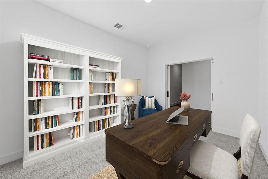 Furnished interior view inside a new home in Heritage Ranch, Sherman (Image 18).