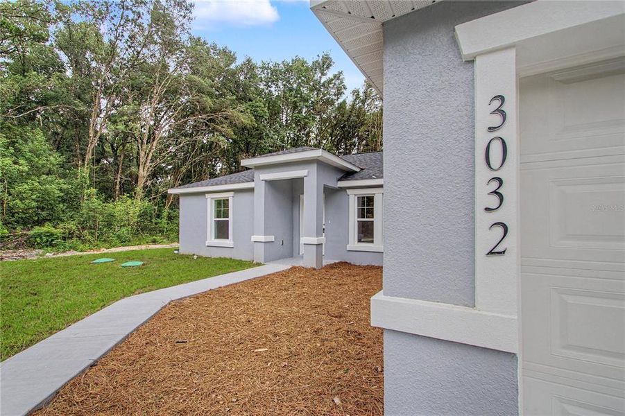 Exterior details and patio area of a home in , Summerfield (Image 19).