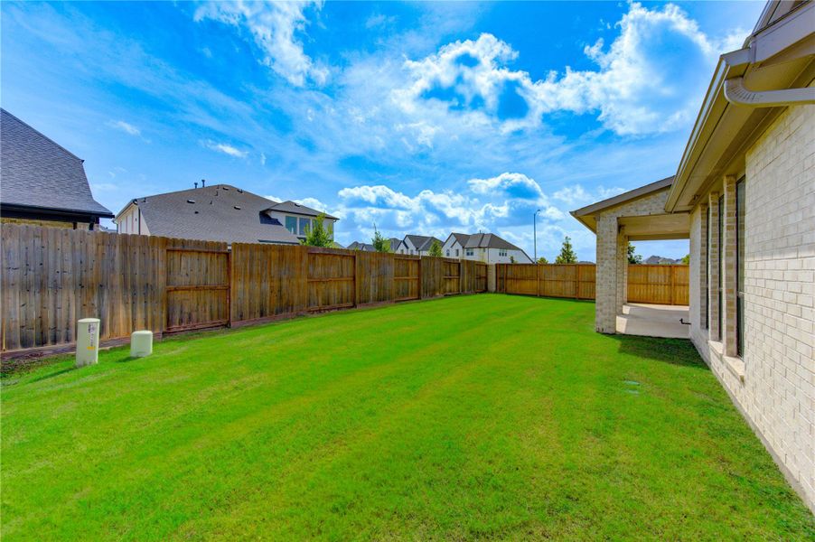 Exterior details and patio area of a home in , Fulshear (Image 20). Exterior details and patio area of a home in , Fulshear (Image 20).