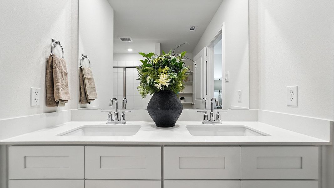 Representative furnished interior of a home built from the Huntsville by D.R. Horton in The Reserve at Timber Creek, Lindale (Image 34).