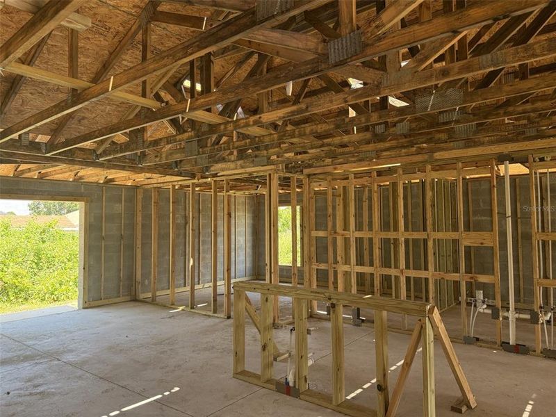 In-progress construction of a new home in , Sebring, FL (Image 27).