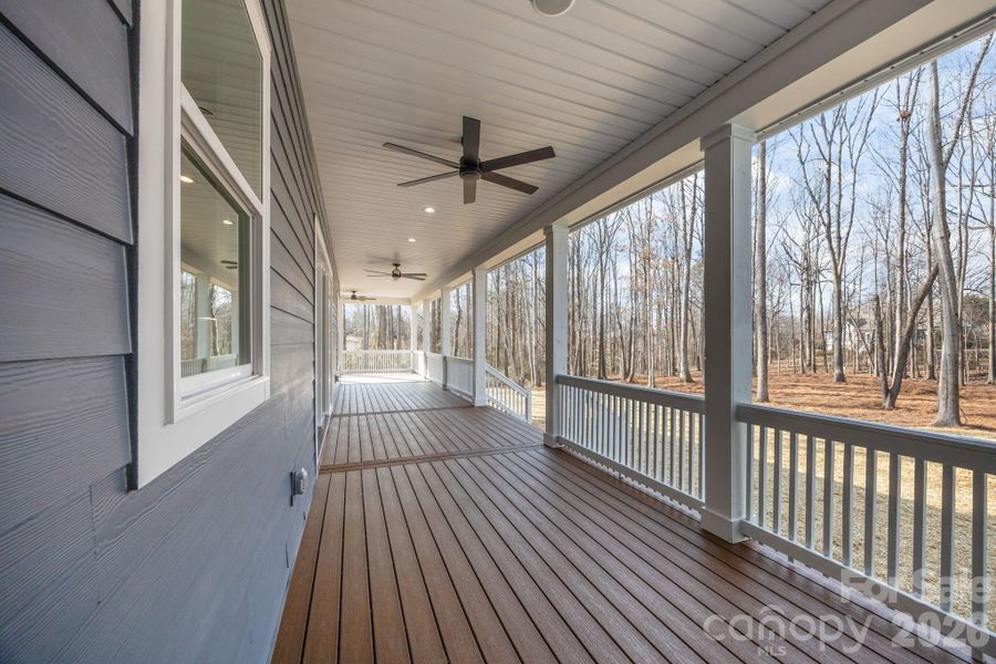 Exterior details and patio area of a home in , Statesville (Image 22).