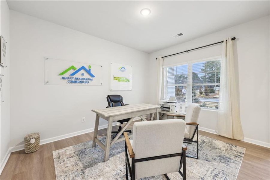 Furnished interior view inside a new home in Stephen's Landing, Loganville (Image 33).