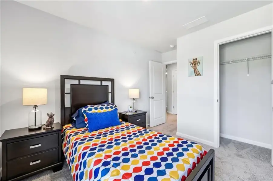 Furnished interior view inside a new home in , Fairburn (Image 15).