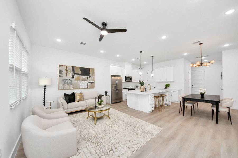 Bright, open living space designed for comfortable everyday living. Bright, open living space designed for comfortable everyday living.