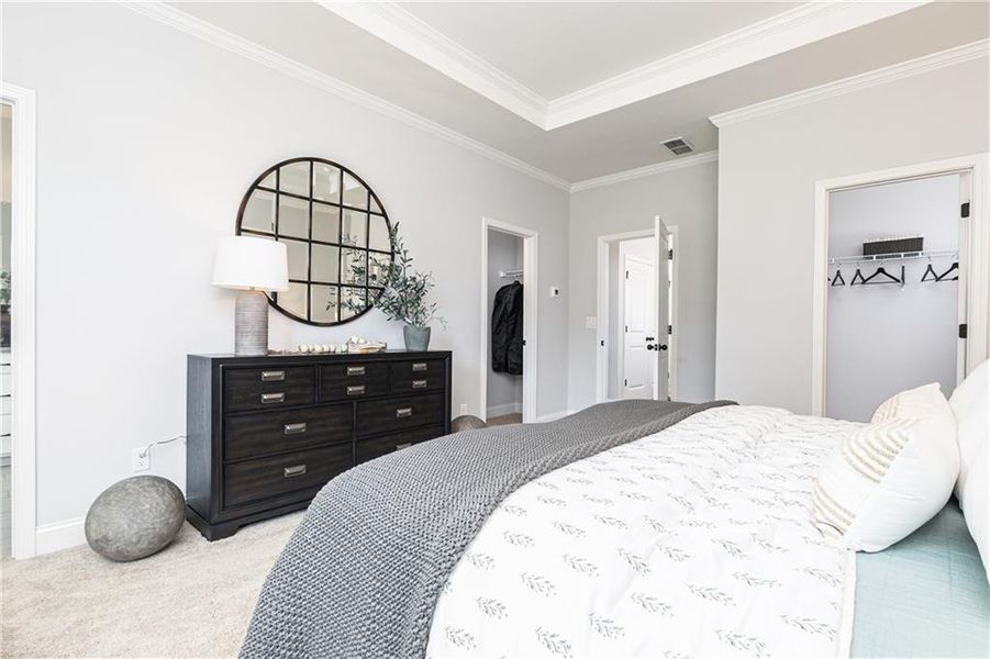 Furnished interior view inside a new home in , Powder Springs (Image 6).