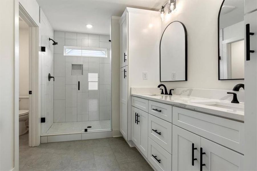 Furnished interior view inside a new home in , Emerson (Image 12).