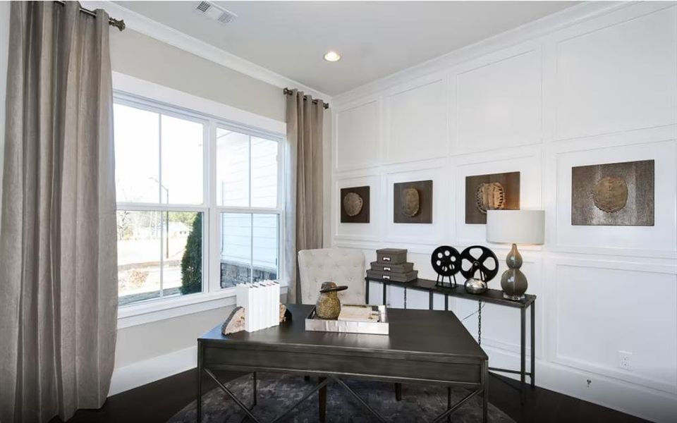 Furnished interior view inside a new home in Silverwood, Cumming (Image 10). Furnished interior view inside a new home in Silverwood, Cumming (Image 10).