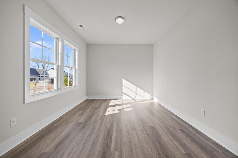 Representative unfurnished interior of a home built from the Doorbells and Sleighbells by Garman Homes in McConnell Ridge, McLeansville (Image 10).