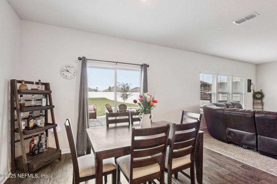 Furnished interior view inside a new home in Cross Creek Express, Green Cove Springs (Image 32).