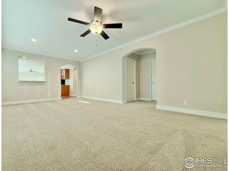 Spacious, unfurnished interior of a new home in , Briggsdale (Image 13).