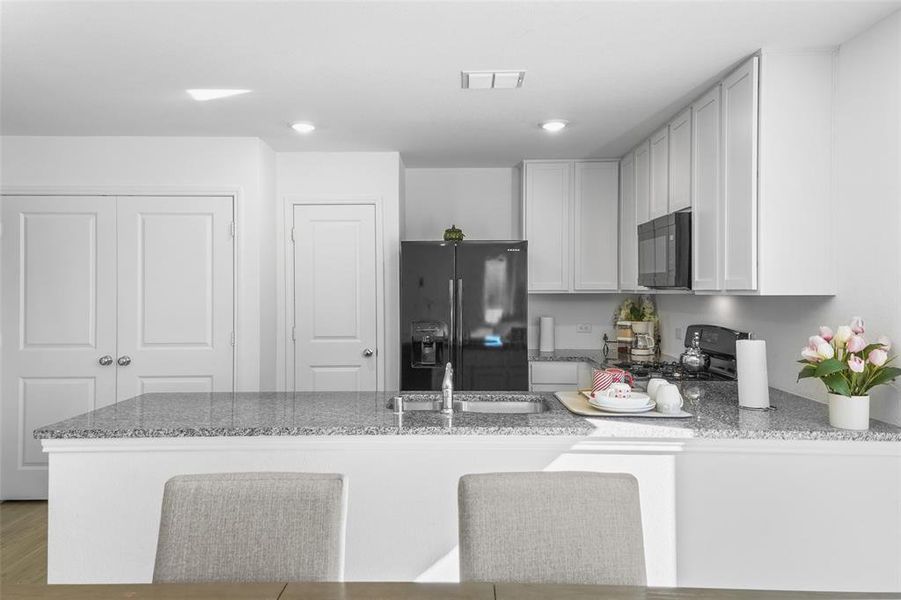 Furnished interior view inside a new home in Eastland, Crandall (Image 7). Furnished interior view inside a new home in Eastland, Crandall (Image 7).