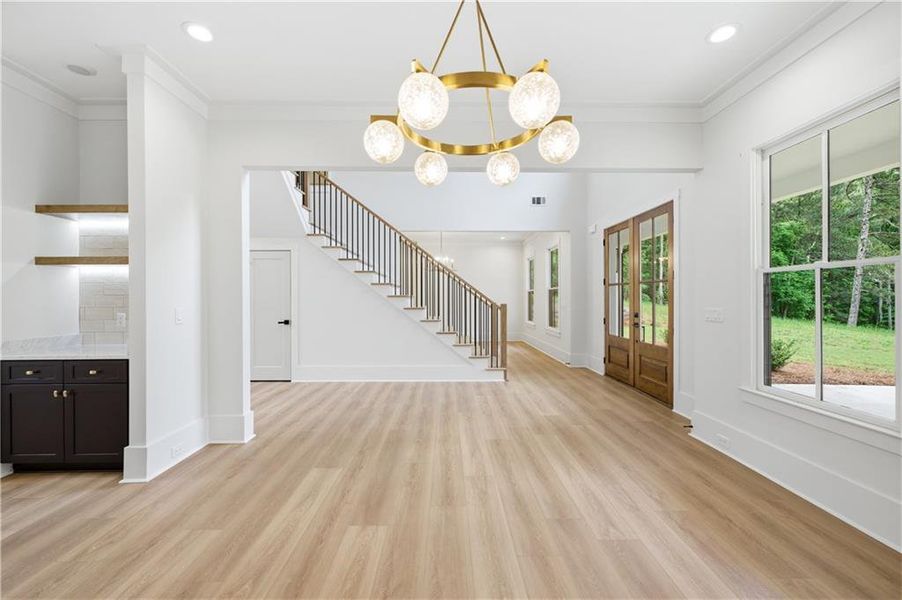 Spacious, unfurnished interior of a new home in , Monroe (Image 35).