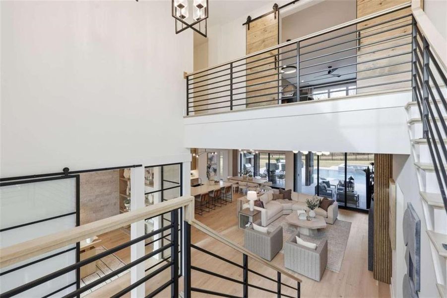 Furnished interior view inside a new home in , Gainesville (Image 12).