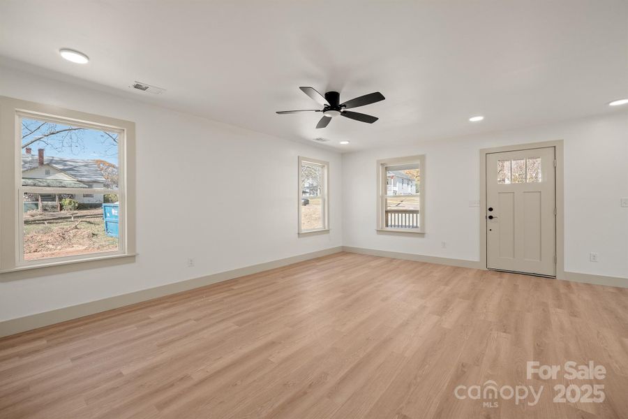 Spacious, unfurnished interior of a new home in , Newton (Image 30).