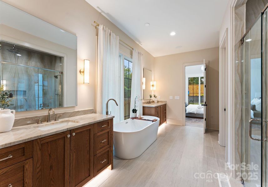 Furnished interior view inside a new home in , Charlotte (Image 5).