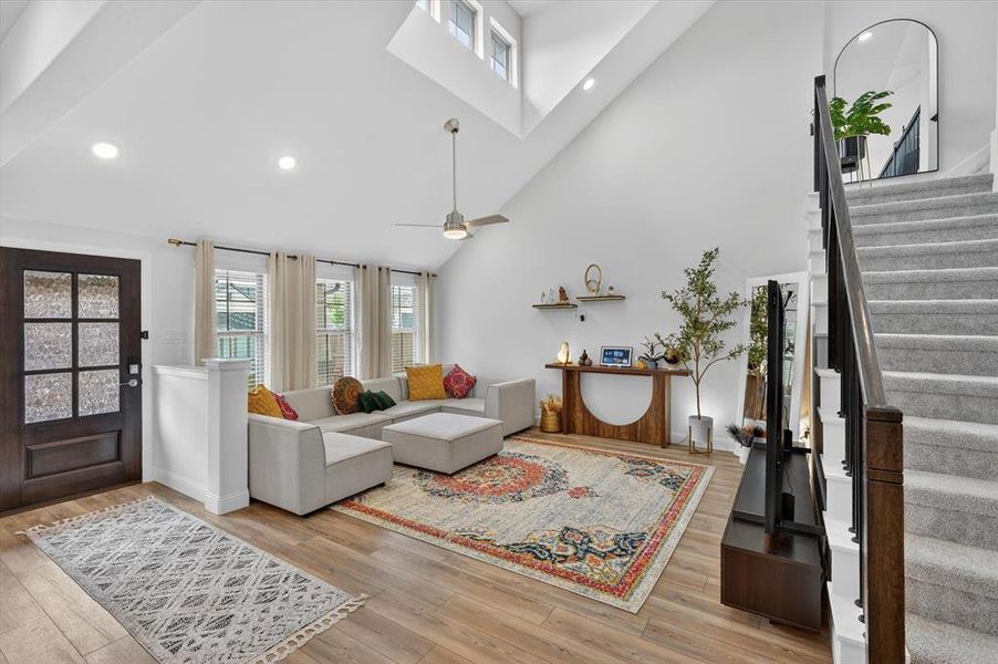 Furnished interior view inside a new home in Meadow Run, Melissa (Image 10).