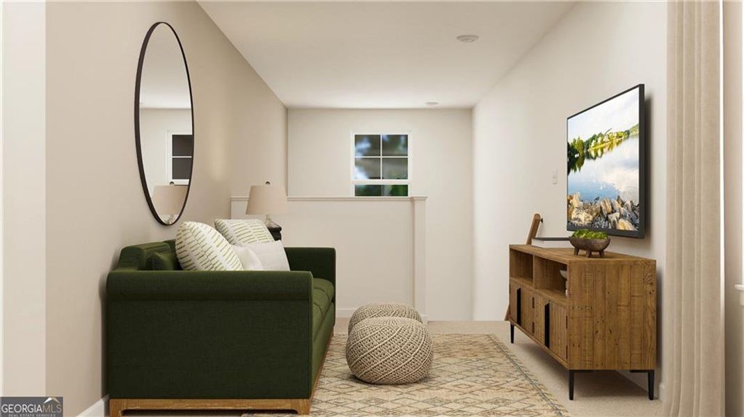 Furnished interior view inside a new home in Millers Pointe, Conyers (Image 18).