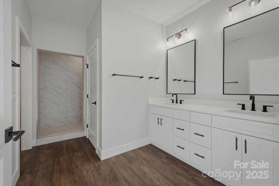 Furnished interior view inside a new home in , Morganton (Image 8).