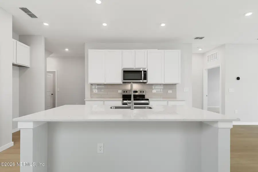 Furnished interior view inside a new home in , Jacksonville (Image 4).