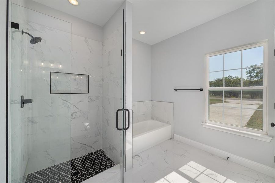 Furnished interior view inside a new home in , Azle (Image 10).