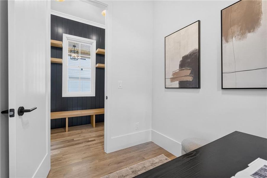 Furnished interior view inside a new home in , Atlanta (Image 33).