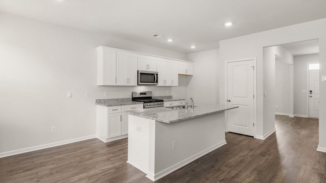 Furnished interior view inside a new home in Highland Hills, Graniteville (Image 6). Furnished interior view inside a new home in Highland Hills, Graniteville (Image 6).