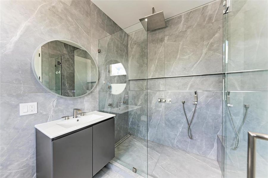 Furnished interior view inside a new home in , Sarasota (Image 56).