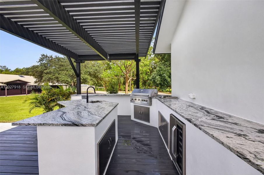 Exterior details and patio area of a home in , Palm Beach Gardens (Image 59).