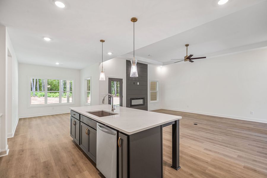 Furnished interior view inside a new home in Flint Farms, Concord (Image 17).