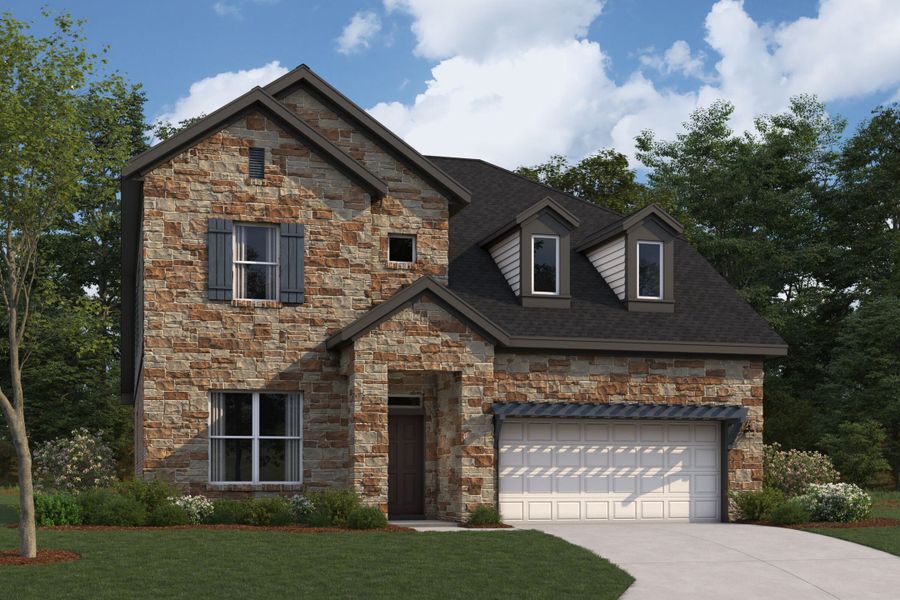 Belmont II Elevation A Belmont II Elevation A