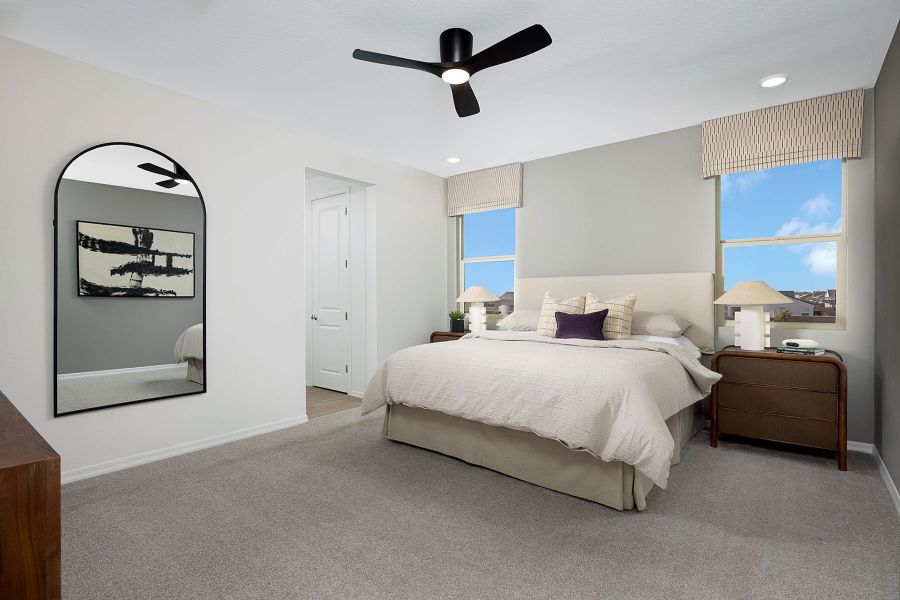 Representative furnished interior of a home built from the Sienna by Mattamy Homes in Tyler Ranch, Buckeye (Image 16).
