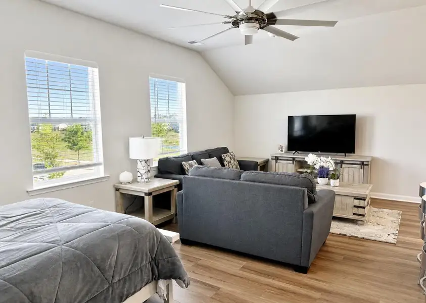Furnished interior view inside a new home in Nexton, Summerville (Image 37). Furnished interior view inside a new home in Nexton, Summerville (Image 37).
