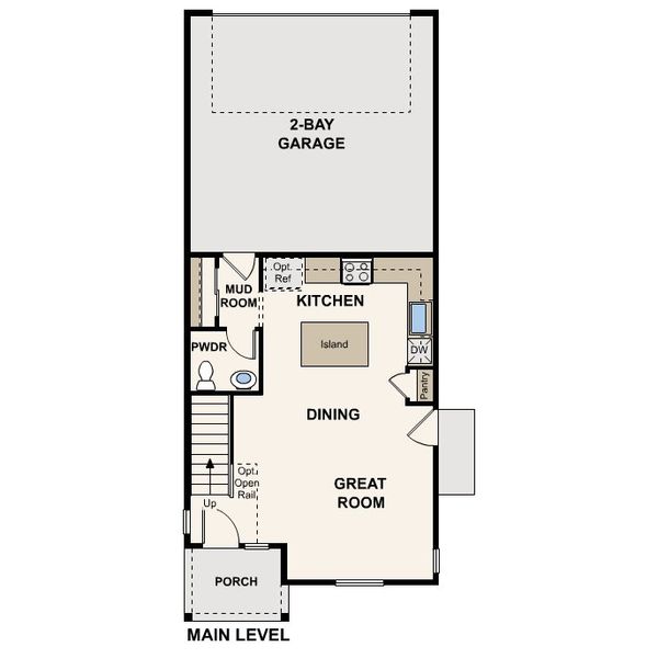 2D floor plan layout of this home in Windler, Aurora, CO (Image 5).
