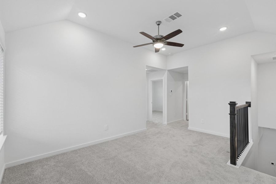 Spacious, unfurnished interior of a new home in Pinewood at Grand Texas, New Caney (Image 21).