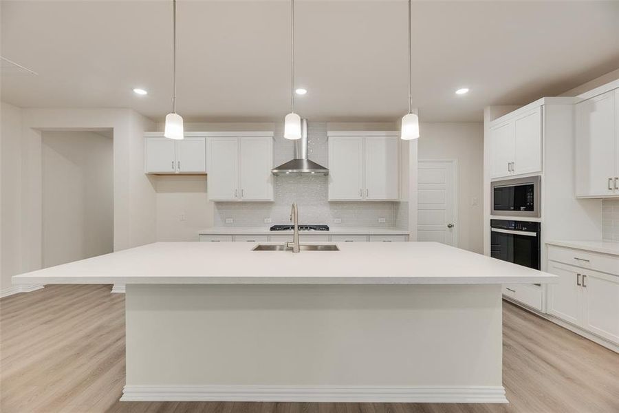 Furnished interior view inside a new home in Villages of Hurricane Creek, Anna (Image 9).