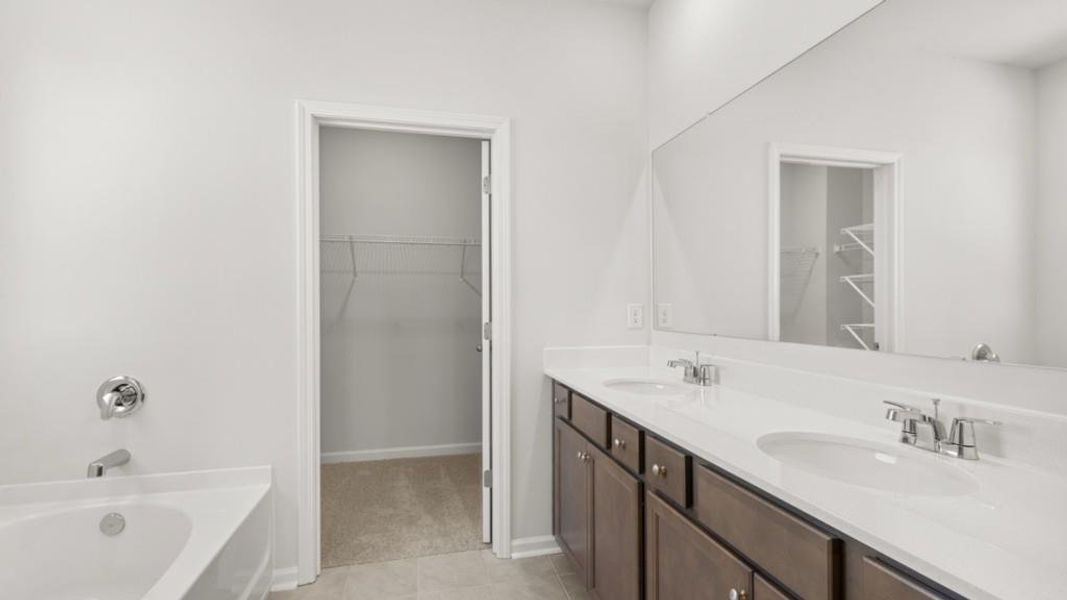 Furnished interior view inside a new home in Falcon Landing, Gainesville (Image 10). Furnished interior view inside a new home in Falcon Landing, Gainesville (Image 10).