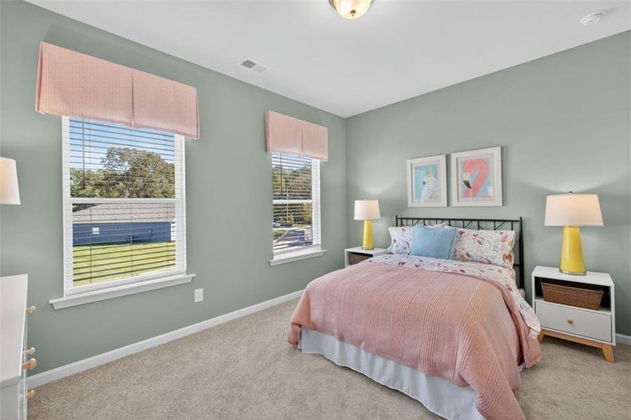 Furnished interior view inside a new home in Oakmont, Dallas (Image 29).