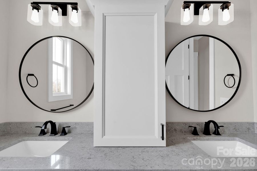 Furnished interior view inside a new home in , Salisbury (Image 9).