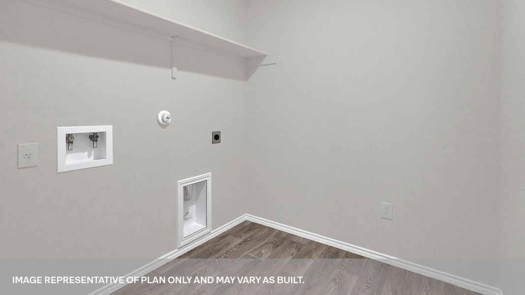 Spacious, unfurnished interior of a new home in Paramount, Kyle (Image 23).