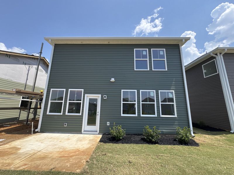 Exterior details and patio area of a home in Windsor, North Augusta (Image 4).