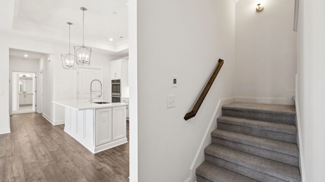 Spacious, unfurnished interior of a new home in The Courtyards at Stewarts Creek, Smyrna (Image 26).